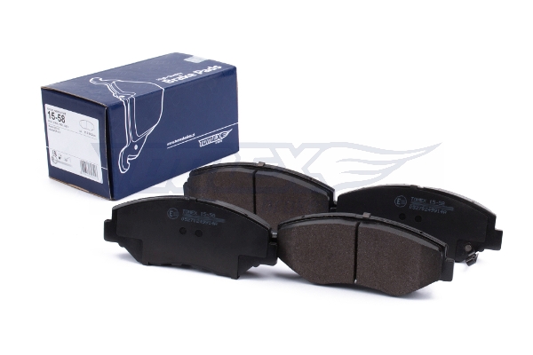 TOMEX TOM1558 fékbetét készlet, tárcsafék